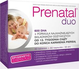  Nutropharma Prenatal DUO tabl.ikaps. 30tabl.(+60kaps.)