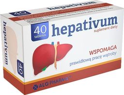  Alg Pharma Hepativum, 40 tabletek