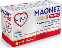  Alg Pharma Magnez Gold Cardio, 50 tabletek