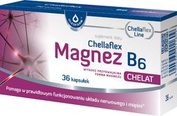Oleofarm Chellaflex Magnez B6 kaps. 36 kaps.