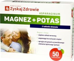  Zyskaj Zdrowie Asparaginum Magnez + Potas Zyskaj Zdrowie