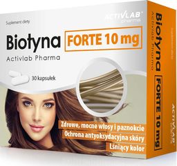  Activlab Biotyna Forte, 10mg, 30 kapsułek