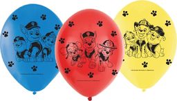  AMSCAN Balony urodzinowe Psi Patrol - 23 cm - 6 szt uniwersalny