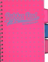  Pukka Pad Project Book Neon Dots A5/100K kratka róż (3szt)