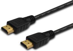 Kabel Savio HDMI - HDMI 10m czarny (SAVIO CL-34)