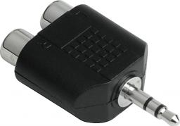 Adapter AV Hama Jack 3.5mm - RCA (Cinch) x2 czarny (001223760000)
