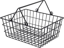 Excellent Housewares Koszyk na owoce warzywa CZARNY kosz patera miska uniwersalny
