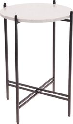 Home Styling Collection Stolik kawowy LOFT metalowy drewniany nowoczesny uniwersalny