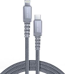 Kabel USB Dux Ducis USB-A - Lightning 1 m Szary (50927)