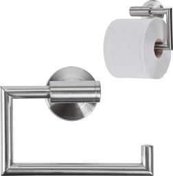 Bathroom Solutions Uchwyt na papier toaletowy Srebrny (442470)