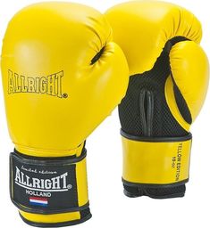  Allright Rękawice bokserskie Limited Edition 10 OZ żółte uniwersalny