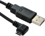 Kabel USB MicroConnect microUSB - USB-A 3 m Czarny (USBABMICRO3ANG)