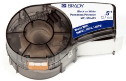 Brady Black on White 6,4m x 12,7mm