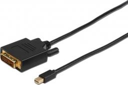 Kabel MicroConnect DisplayPort Mini - DVI-D 2m czarny (MDPDVI2B)