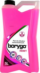 Boryszew ERG Borygo różowe - gotowy płyn do chłodnic 5L uniwersalny