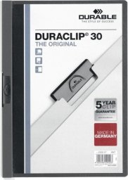 Durable DURABLE Klemm-Mappe Duraclip Original 30 anthrazit