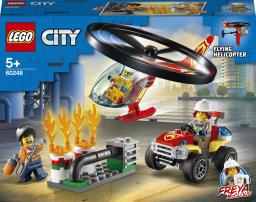  LEGO City Helikopter strażacki leci na ratunek (60248)
