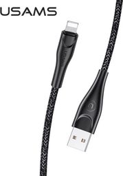 Kabel USB Usams USB-A - Lightning 1 m Czarny (63788-uniw)