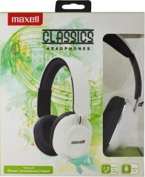 Słuchawki Maxell Classics białe (MXSCLW)