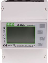  F&F Licznik energii elektrycznej 3-fazowy z wyświetlaczem LCD 100A LE-03MB