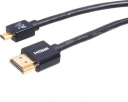 Kabel Maclean HDMI Micro - HDMI 1m czarny (MCTV-721)