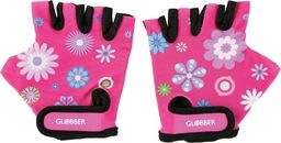  Globber Rękawiczki dziecięce Globber 528-110 Flowers Pink r. Uniwersalny