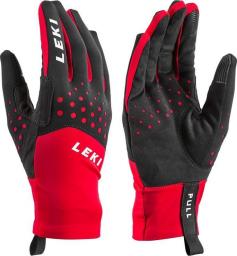 Leki Rękawice narciarskie Nordic Race black-red r. 7.5