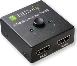  Techly TECHLY 108606 Techly Dwukierunkowy 2-portowy przełącznik HDMI 2.0 2x1 lub 1x2 4K@60Hz