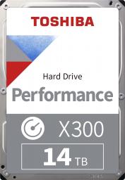 Dysk Toshiba X300 Performance 14TB 3.5" SATA III (HDWR21EUZSVA)