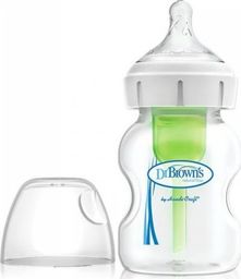  Dr Browns Butelka do karmienia niemowląt szeroka szyjka Options Plus 0m+ 150ml (WB51600)
