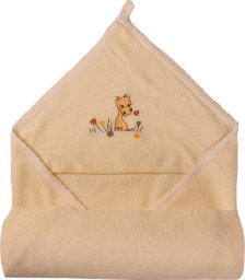 Matex OKRYCIE KĄPIELOWE NIEMOWLĘCE FROTTE 85X85CM ecru