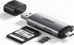 Adapter USB Ugreen USB-C - USB Szary  (50706)
