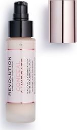  Makeup Revolution Conceal & Hydrate Foundation F3 23ml