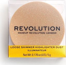  Makeup Revolution Precious Stone rozświetlacz sypki do twarzy rose quartz