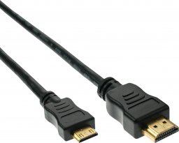 Kabel InLine HDMI Mini - HDMI 0.3m czarny (17456P)