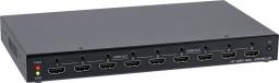 Przełącznik InLine InLine Kontroler ścienny wideo HDMI 1 do 9, Full-HD