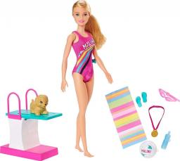 Lalka Barbie Mattel Dreamhouse Adventures - Pływaczka (GHK23)