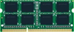 Pamięć do laptopa GoodRam SODIMM, DDR3, 4 GB, 1600 MHz, CL11 (GR1600S364L11S/4G)