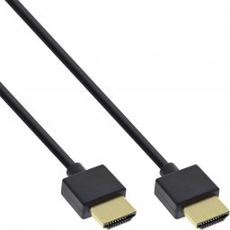 Kabel InLine HDMI - HDMI 0.5m czarny (17555S)