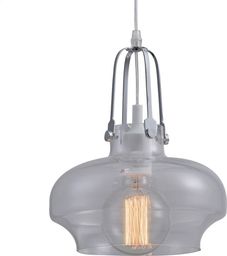 Lampa wisząca Platinet PLATINET PENDANT LAMP ARTEMIS P150402L E27 GLASS+CLEAR 35x30 [44010]