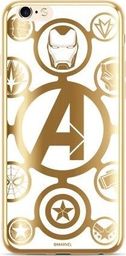 ERT CASE ETUI CHROME MARVEL AVENGERS 007 IPHONE XS MAX ZŁOTY standard