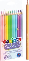  Carioca Kredki ołówkowe pastelowe 12 kolorów CARIOCA