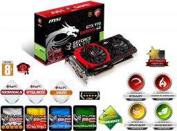 Karta graficzna MSI GeForce GTX 970 GAMING 4GB DDR5 (256 bit) DP, HDMI, 2x DVI (GTX 970 GAMING 4G)
