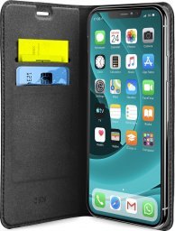 Step by Step SBS Book Wallet Lite Apple iPhone 11, schwarz