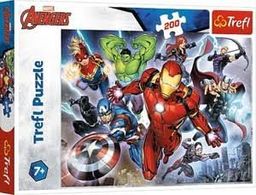  Trefl Puzzle 200 Elementów Waleczni Avengers
