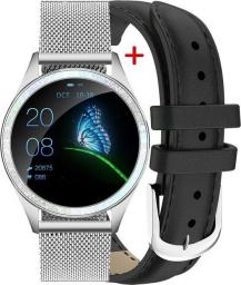Smartwatch Gino Rossi ZG308B Srebrny  (BF2-3C1-2)