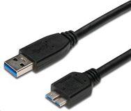 Kabel USB PremiumCord USB-A - micro-B 0.5 m Czarny (ku3ma05bk)