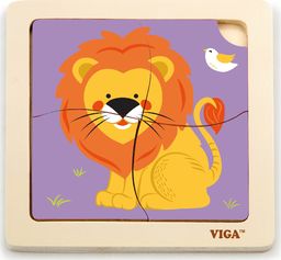  Viga Viga 51316 Puzzle na podkładce - Lew