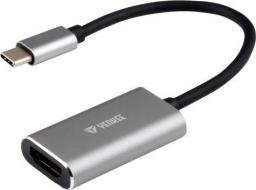 Adapter USB Yenkee USB-C - HDMI Szary  (45014213)