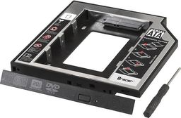 Kieszeń Tracer Adapter/Ramka dysk HDD/SSD Tracer do napędu CD/DVD standard 9,5 mm B-095
